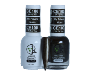 Gel polish and regular polish CE100